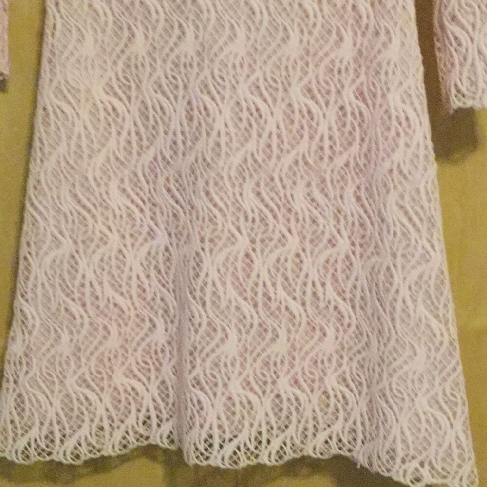 Les Copains Baby pink embroided dress - Picture 4 of 15